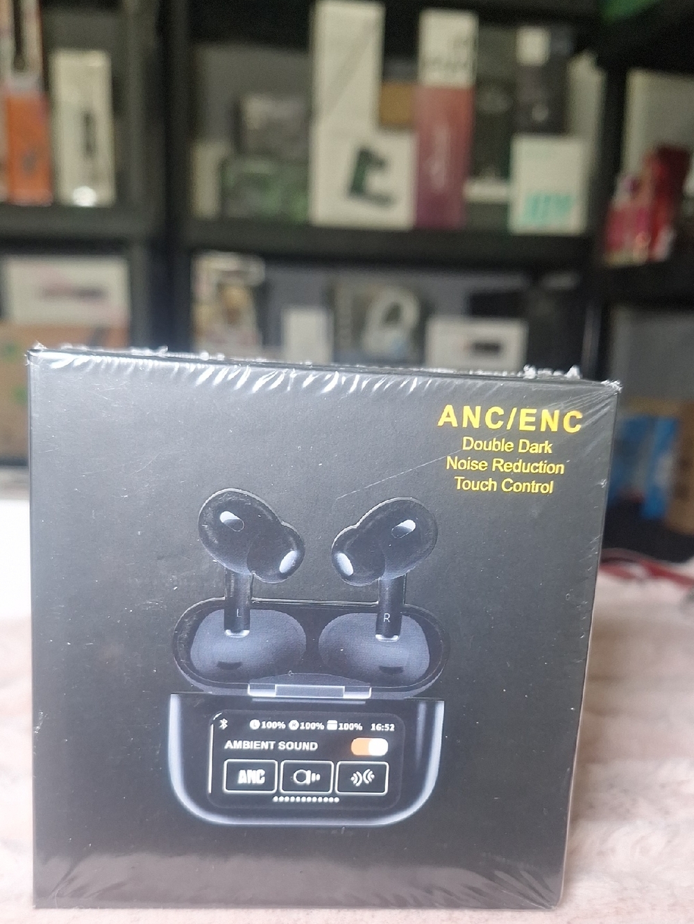 ANC/ENC True Wireless - Black AI TRANSLATION EAR BUDS! IOS AND ANDROID !